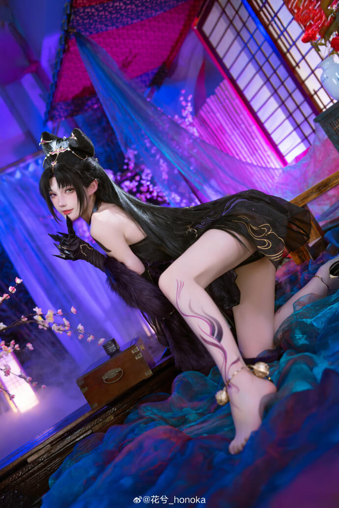 【二次元COS】永劫无间玉玲珑cos cn花兮_honoka